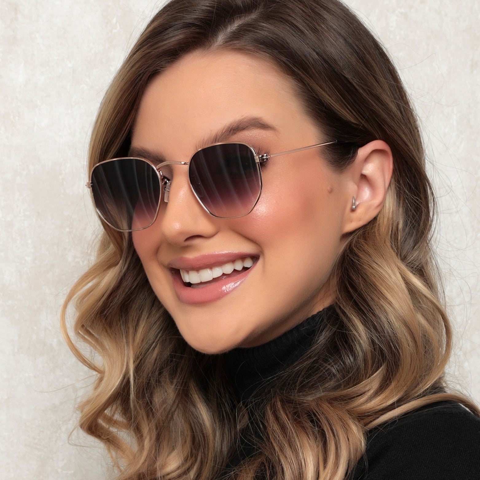 Óculos de Sol Unissex Fashion Lente UV400 | LUXEJ ©