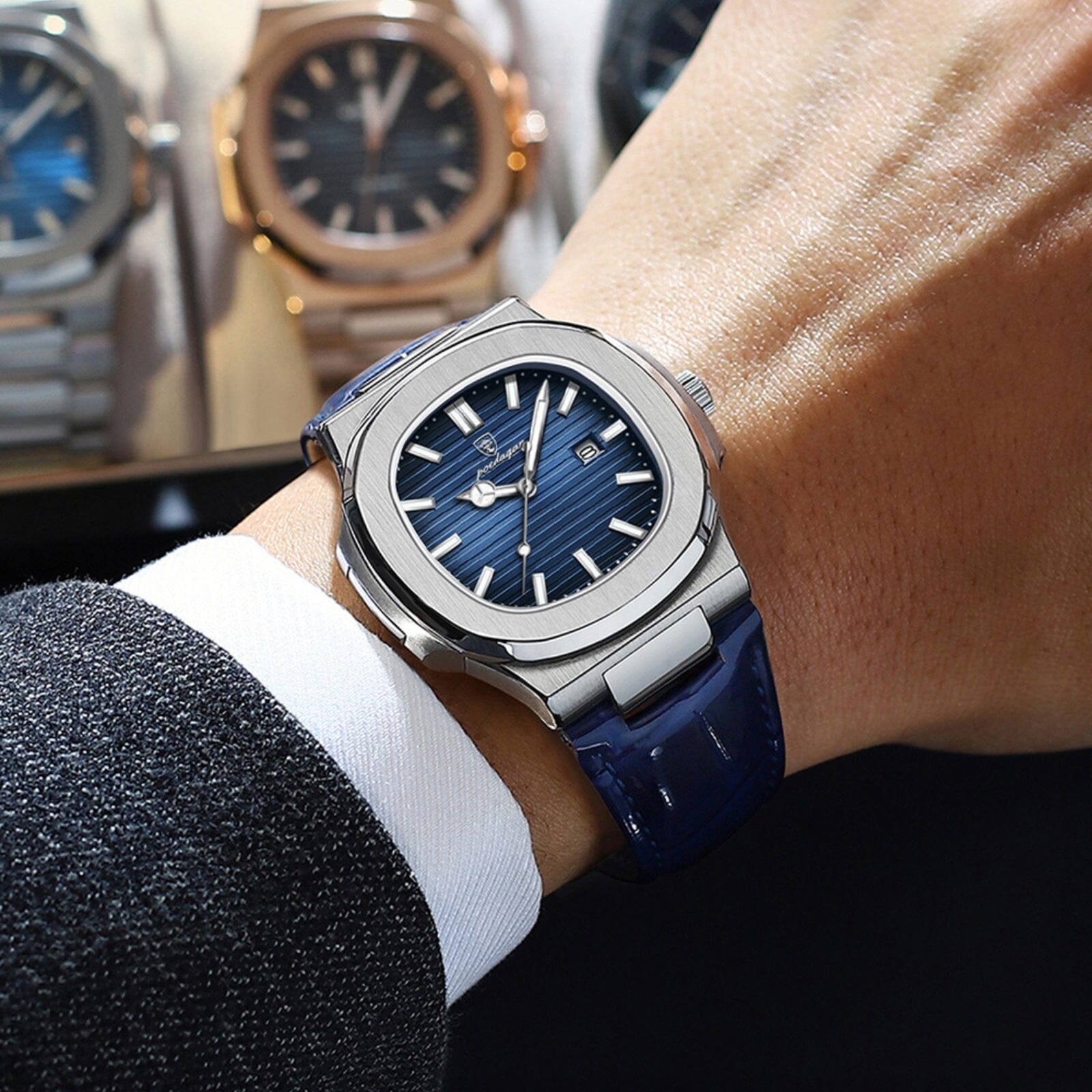 Relógio Masculino de Couro Orion | Luxej ©