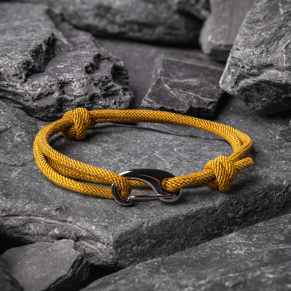 Pulseira de Corda Milan Mostarda Explorer | LUXEJ ©