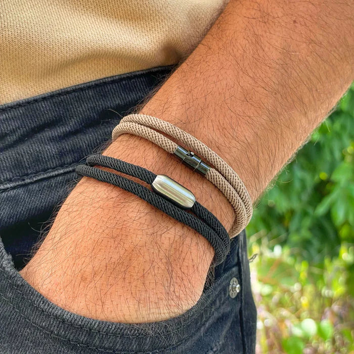 Pulseira de Corda Trançada Algarve Zafra | LUXEJ ©