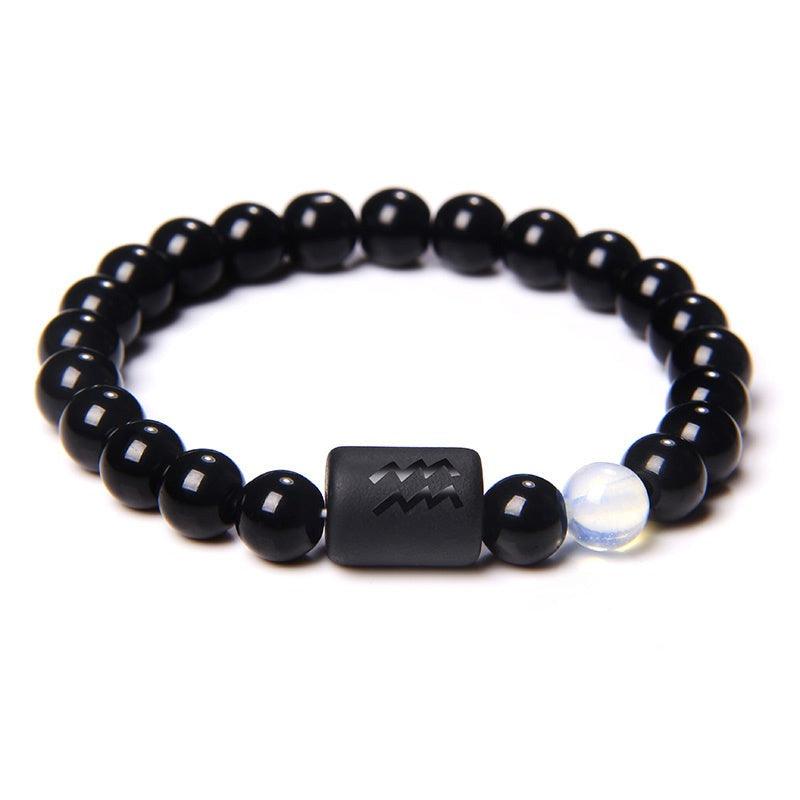 Pulseira Constelação Masculina Minimalista de Pedras Naturais | Luxej ©