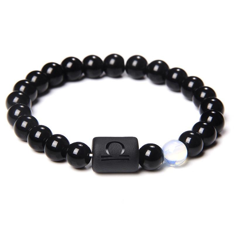 Pulseira Constelação Masculina Minimalista de Pedras Naturais | Luxej ©