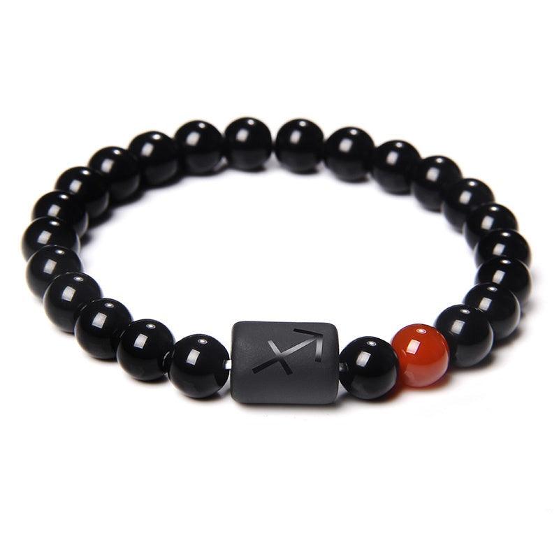 Pulseira Constelação Masculina Minimalista de Pedras Naturais | Luxej ©