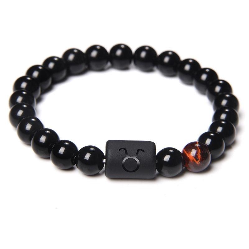 Pulseira Constelação Masculina Minimalista de Pedras Naturais | Luxej ©