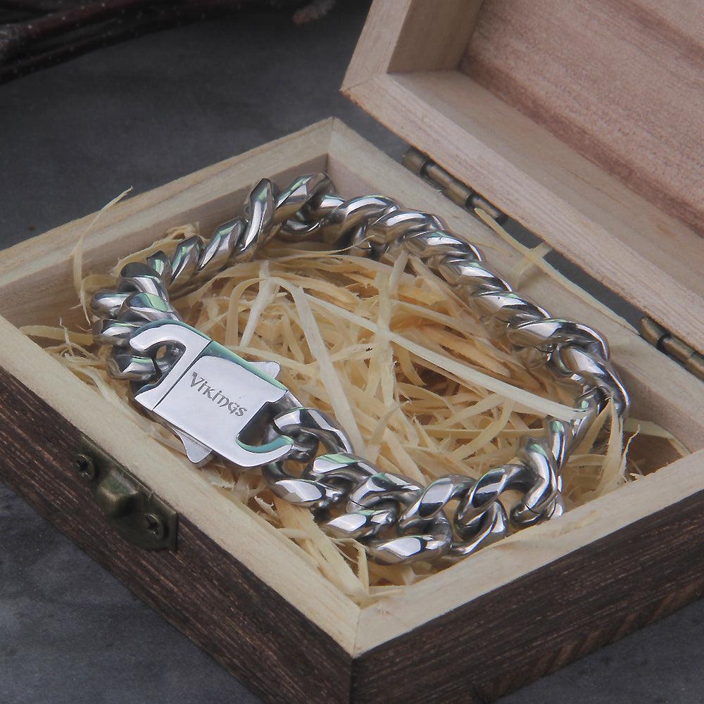 Pulseira Cuban em Aço Inoxidável de Alta Resistência | Luxej ©