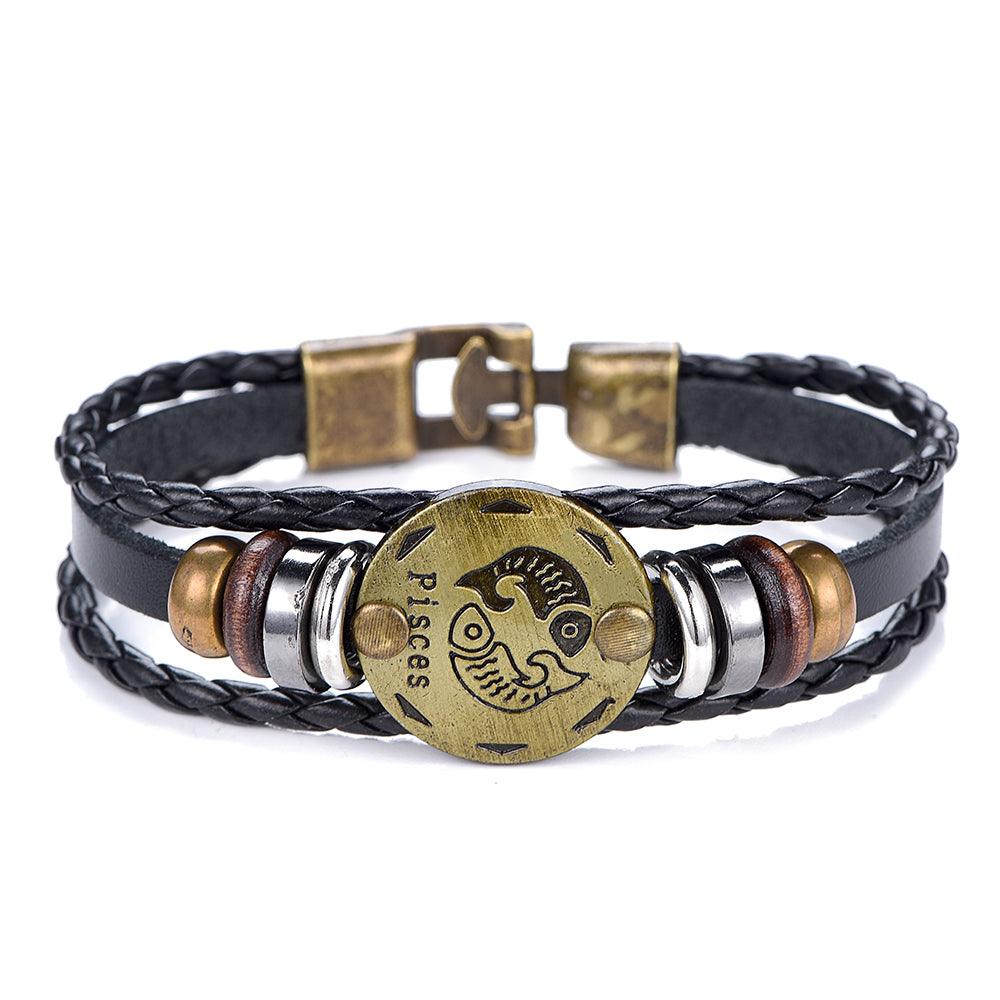 Pulseira Signos Dourados - Luxo e Estilo | Luxej ©