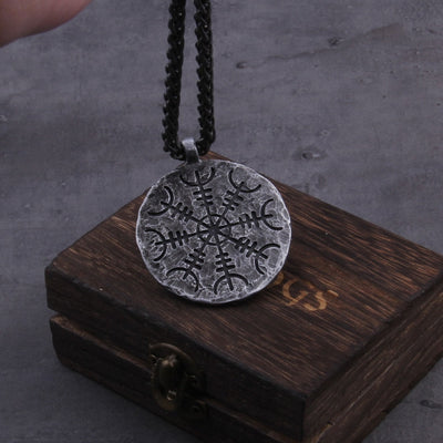 Colar Vegvisir + Pulseira Viking Masculina | Luxej ©