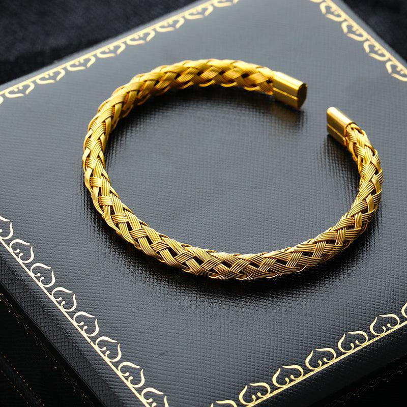 Bracelete Treasur Masculino em Aço Inoxidável 316L | Luxej ©