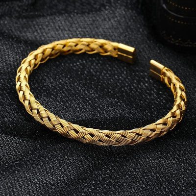 Bracelete Treasur Masculino em Aço Inoxidável 316L | Luxej ©